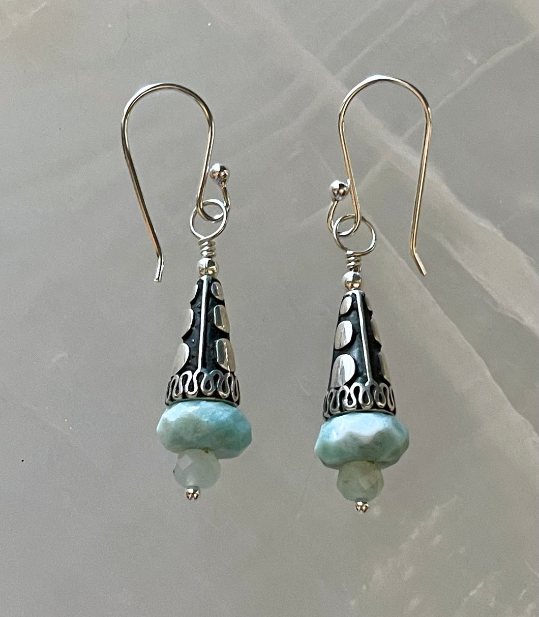 New! Women's Larimar Earrings