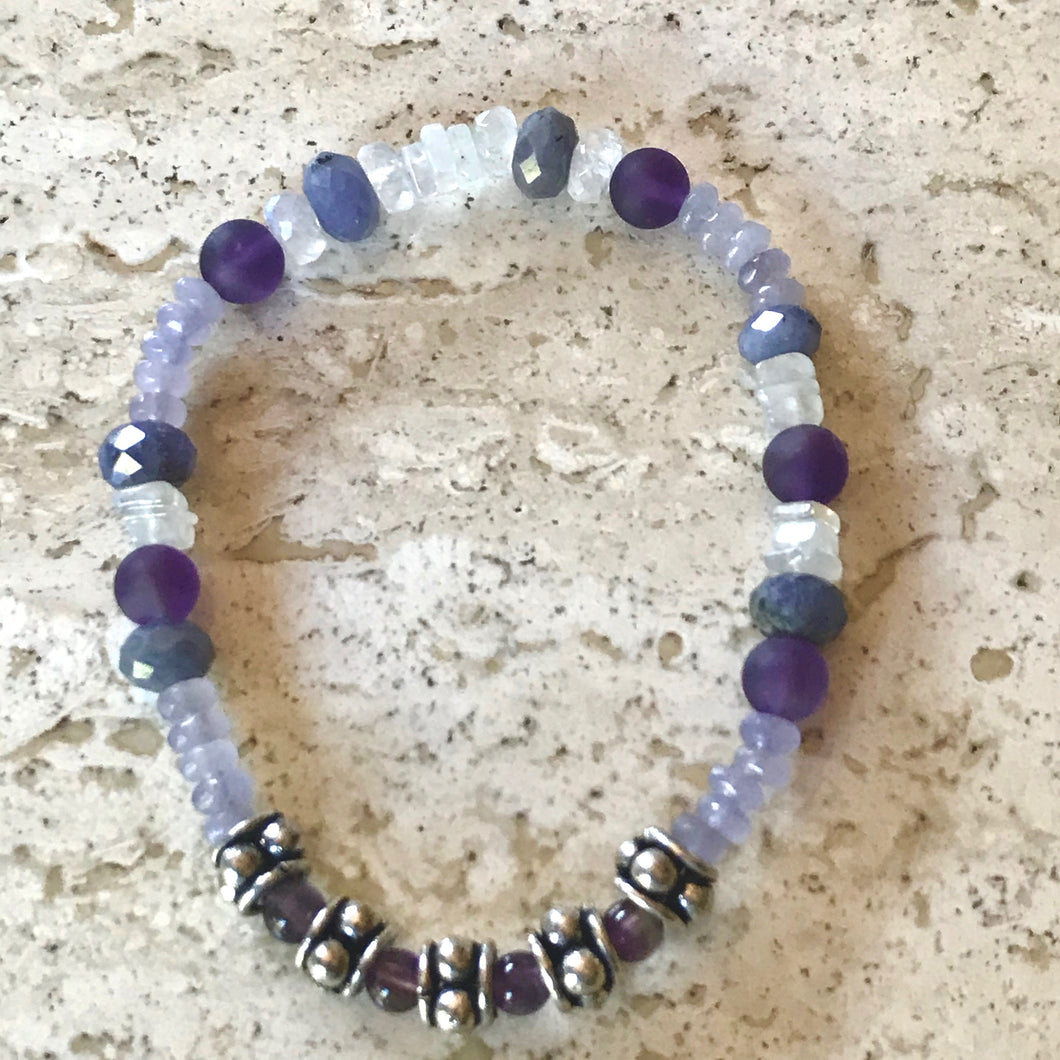 Woman's multi-stone bracelet